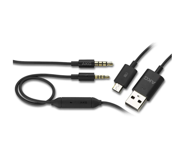 AKG Y500 Wireless Niebieskie - 508027 - zdjęcie 6